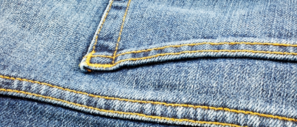 Basic Jean-Cut Pants